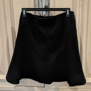 Black floppy skirt